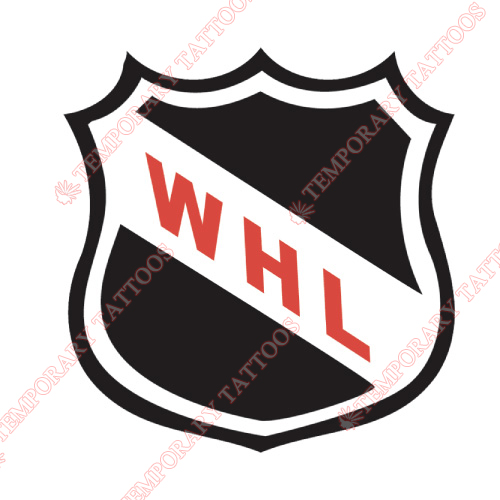 Western Hockey League Customize Temporary Tattoos Stickers NO.7568